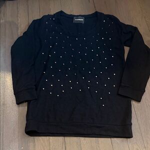 Monroe Black Studded Sweater